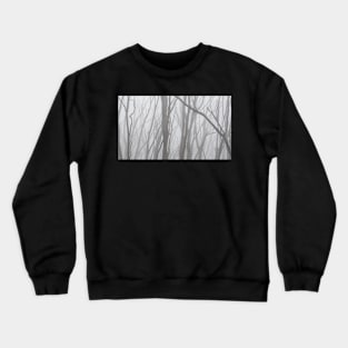 Bare Trees on Lake Mountain Crewneck Sweatshirt